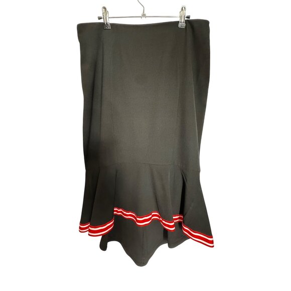 7th Avenue New York & Company Black Skirt Size 10 Polyester Spandex Blend With R - Picture 1 of 7